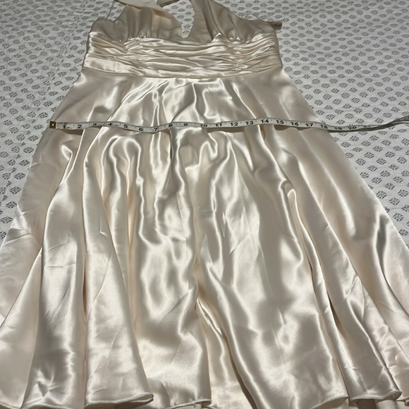 Gorgeous Vintage Adrianna Papell Boutique Silk Halter Dress. Preowned - Picture 11 of 11